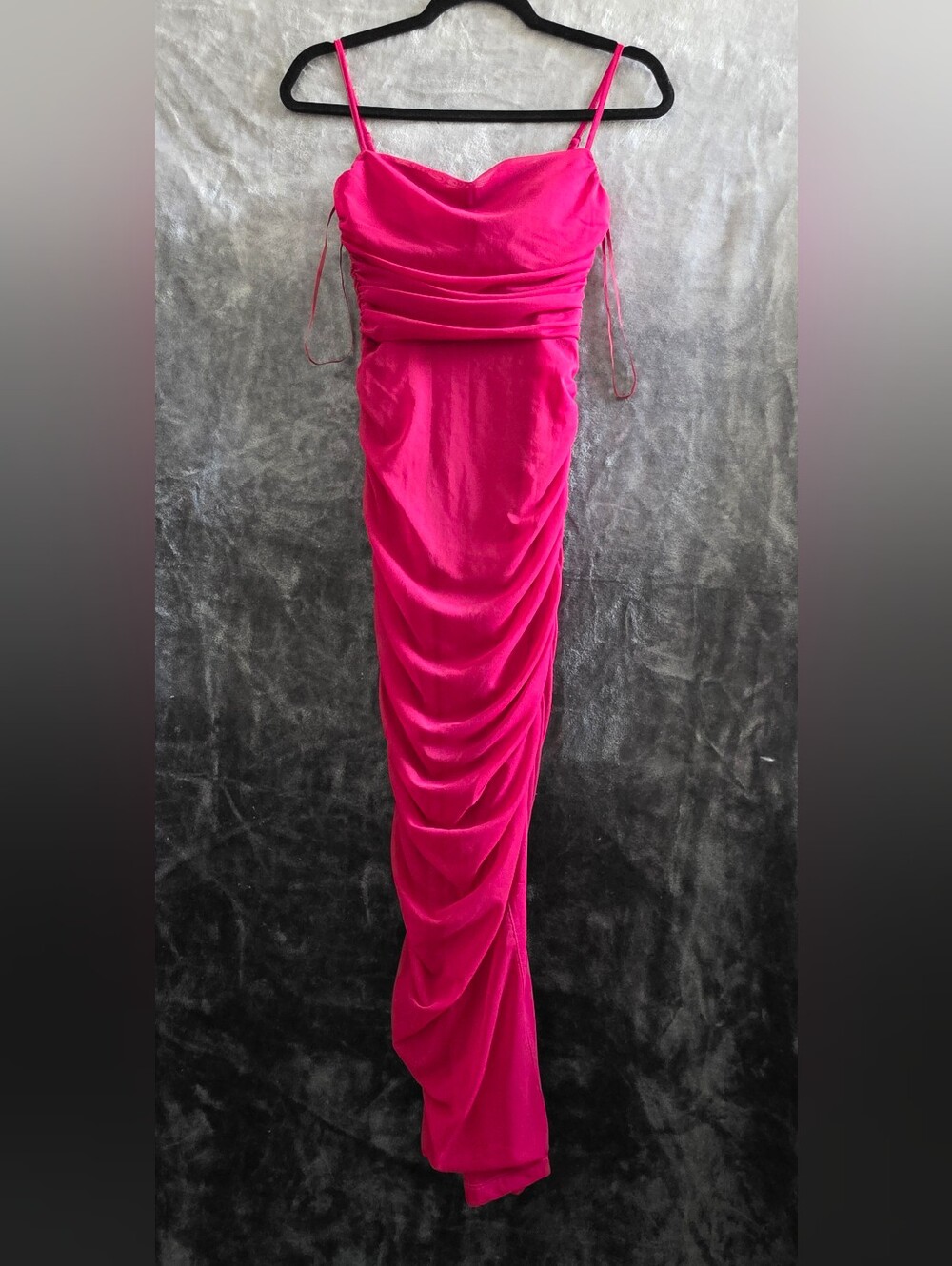 Express Hot Pink Mesh Body Contour Dress XS NWOT